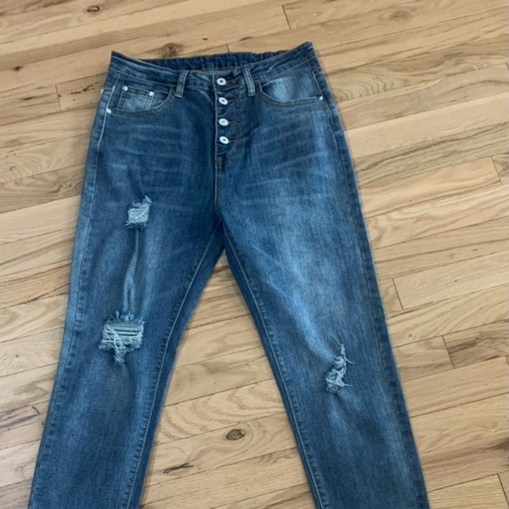 Color 3 Collection Buttonfly Jeans straight leg 5 Pocket. Measurements photos‎
